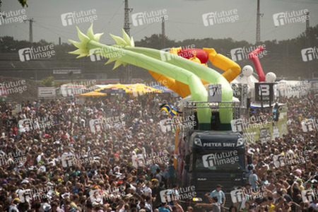 Fans auf der Loveparade 2010