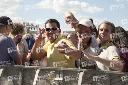 Fans auf der Loveparade 2010