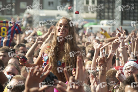 Fans auf der Loveparade 2010