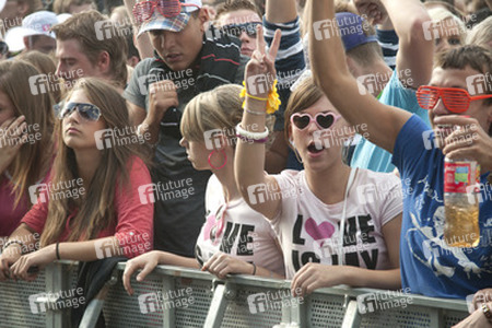 Fans auf der Loveparade 2010
