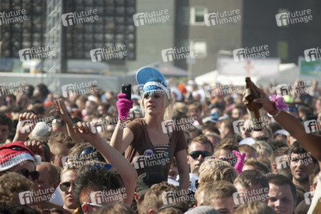 Fans auf der Loveparade 2010