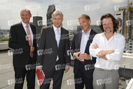 Jürgen Büllesbach, Klaus Wowereit, Axel Weber, Arne Quinze