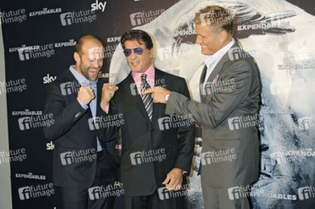 Jason Statham, Sylvester Stallone, Dolph Lundgren