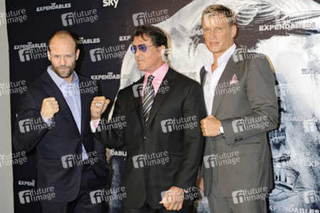 Jason Statham, Sylvester Stallone, Dolph Lundgren