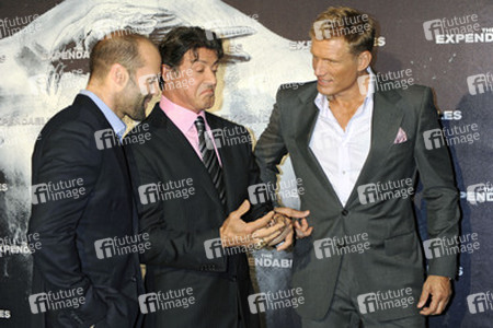 Jason Statham, Sylvester Stallone, Dolph Lundgren