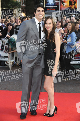 Brandon Routh mit Begleitung