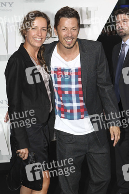 Michi Beck (Die Fantastischen Vier, Fanta 4, Hausmarke, Turntablerocker) mit Gattin Ulrike