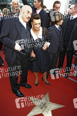 Artur Brauner mit Ehefrau Maria