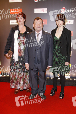 Ernst-Georg Schwill mit Tochter Heike und Enkelin Pia Maria