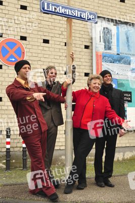 Florian 'Flo' Weber, Rüdiger 'Rüde' Linhof, Marie-Luise Marjan, Peter Brugge