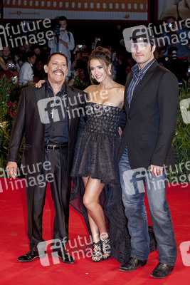 Danny Trejo, Jessica Alba, Robert Rodriguez