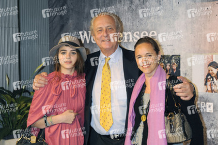 Eduard Prinz von Anhalt mit Ehefrau Corinna und Tochter Felicitas