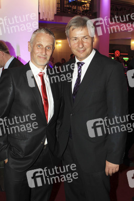 Klaus Wowereit mit Lebensgefährten Jörn Kibicki