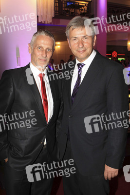 Klaus Wowereit mit Lebensgefährten Jörn Kibicki