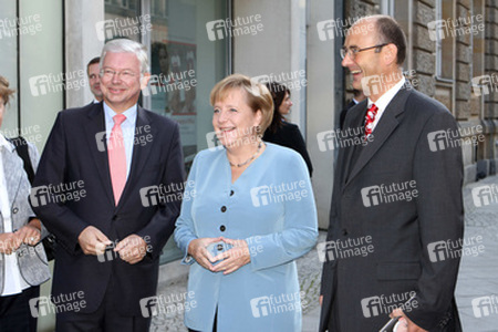Roland Koch, Angela Merkel, Manuel Herder