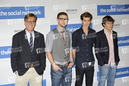 Aaron Sorkin, Justin Timberlake, Andrew Garfield, Jesse Eisenberg