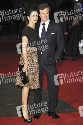 Colin Firth mit Ehefrau Livia