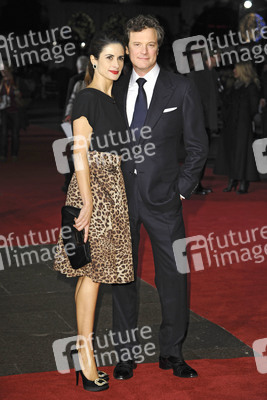 Colin Firth mit Ehefrau Livia