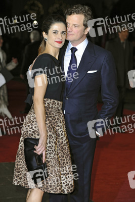 Colin Firth mit Ehefrau Livia