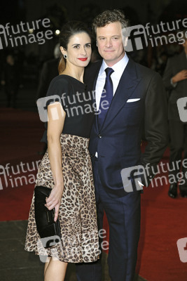 Colin Firth mit Ehefrau Livia