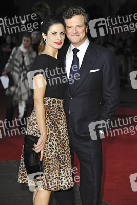 Colin Firth mit Ehefrau Livia