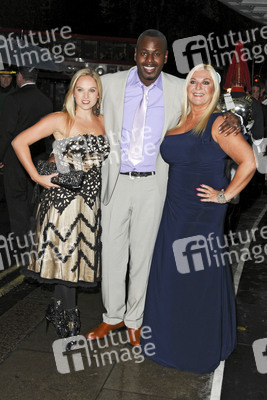 Vanessa Feltz mit Begleitung