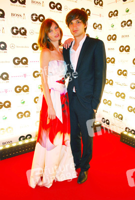 Luca Gadjus mit Freund Max von Gumppenberg