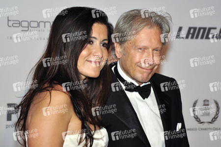 Bernd Herzsprung mit Freundin Özlem Schäfer