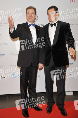Guido Westerwelle mit Ehemann Michael Mronz