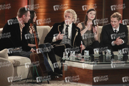 Vitali Klitschko mit Gattin  Natalia, Thomas Gottschalk, Lena Meyer-Landrut, Matthias Schweighöfer