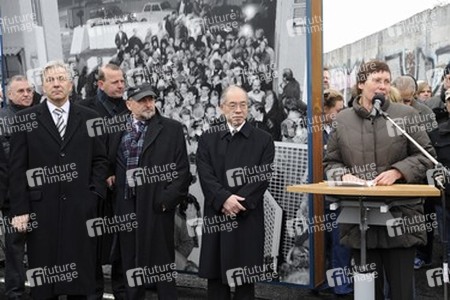 Klaus Wowereit, Rainer Eppelmann, Takahiro Shinyo, Ingeborg Junge-Reyer