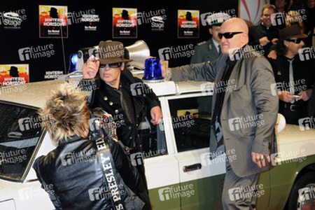 Udo Lindenberg mit Freundin Tine Acke und Bodyguard Eddy Kante