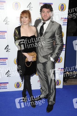 Katherine Parkinson mit Begleitung
