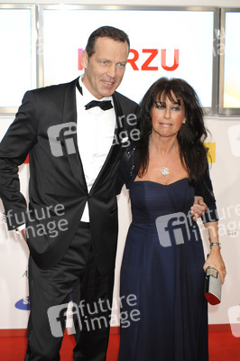 Henry Maske mit Ehefrau Manuela