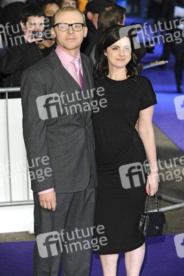 Simon Pegg mit Gattin Maureen