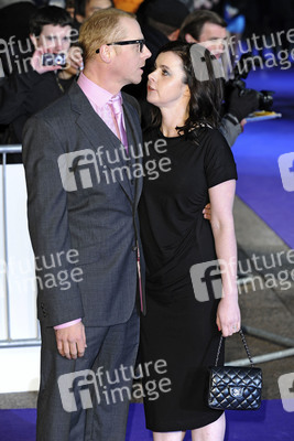 Simon Pegg mit Gattin Maureen
