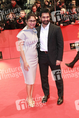Aamir Khan mit Gattin Kiran Rao