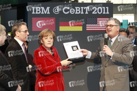 Martin Jetter, Angela Merkel, Samuel Palmisano