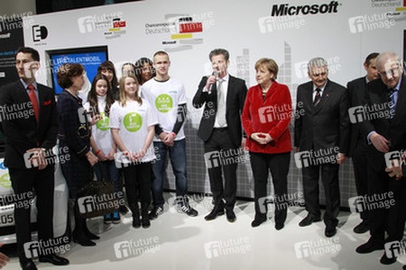Ralph Haupter, Angela Merkel, Binali Yildirim