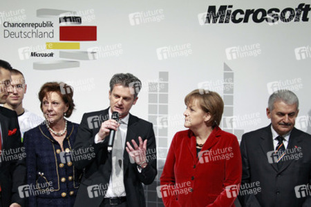 Ralph Haupter, Angela Merkel, Binali Yildirim