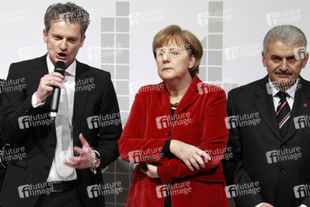 Ralph Haupter, Angela Merkel, Binali Yildirim