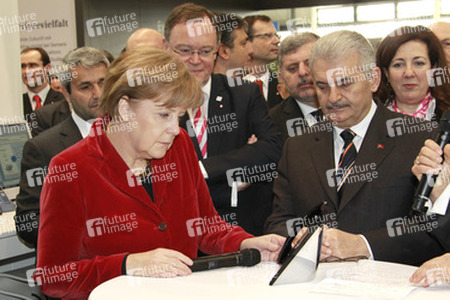 Angela Merkel, Stephan Weil, Binali Yildirim
