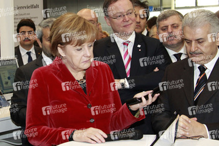 Angela Merkel, Stephan Weil, Binali Yildirim