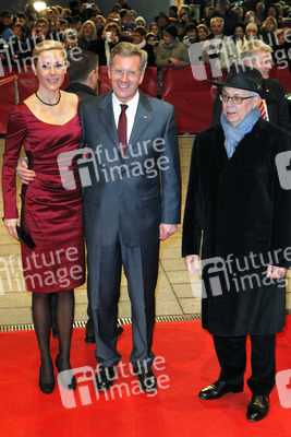 Chrisitan Wulff mit Gattin Bettina, Dieter Kosslick