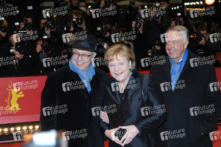 Dieter Kosslick, Angela Merkel, Bernd Neumann