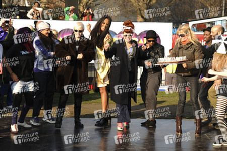 Annie Lennox, V.V. Brown, Paloma Faith, Speech Debelle, Gaby Roslin
