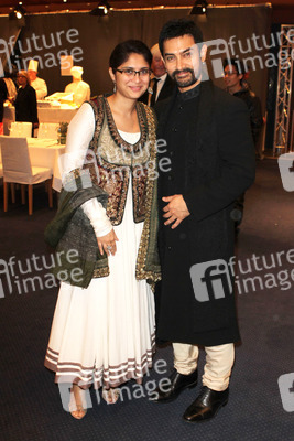 Aamir Khan mit Gattin Kiran Rao