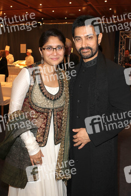 Aamir Khan mit Gattin Kiran Rao