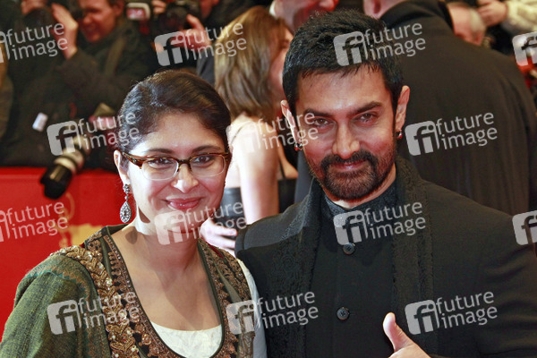 Aamir Khan mit Gattin Kiran Rao
