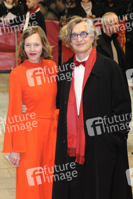 Wim Wenders mit Gattin Donata